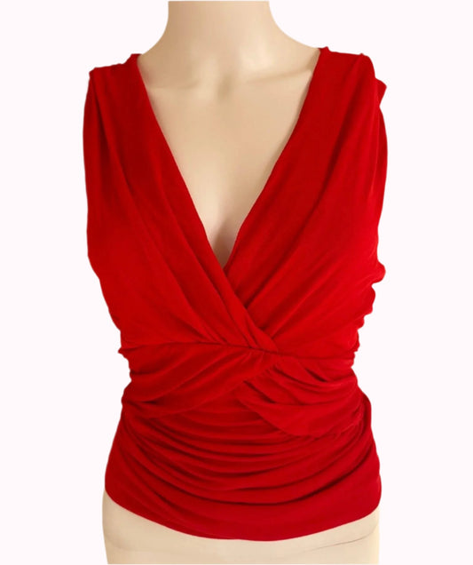 medium v neck top - adora archive