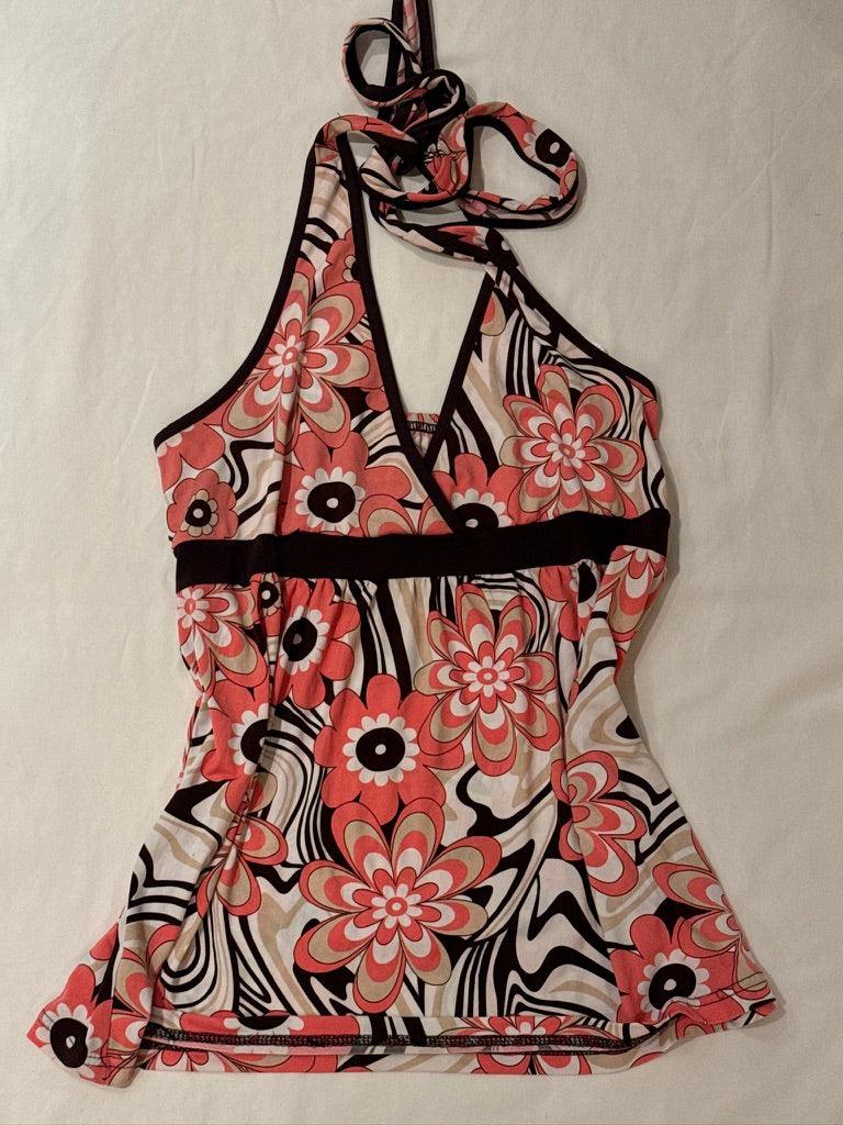 large halter neck top - adora archive