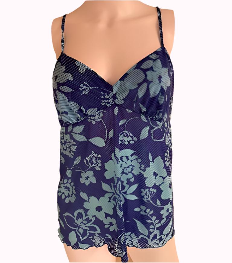 medium floral cami top - adora archive