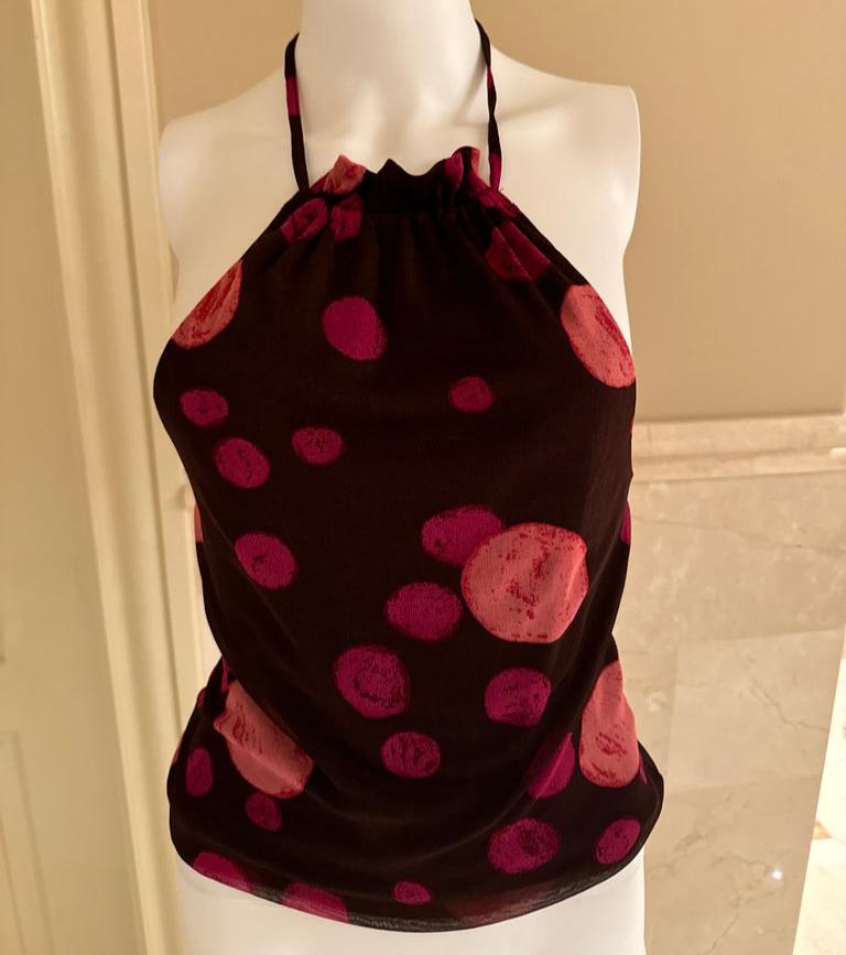 backless halter neck top - adora archive
