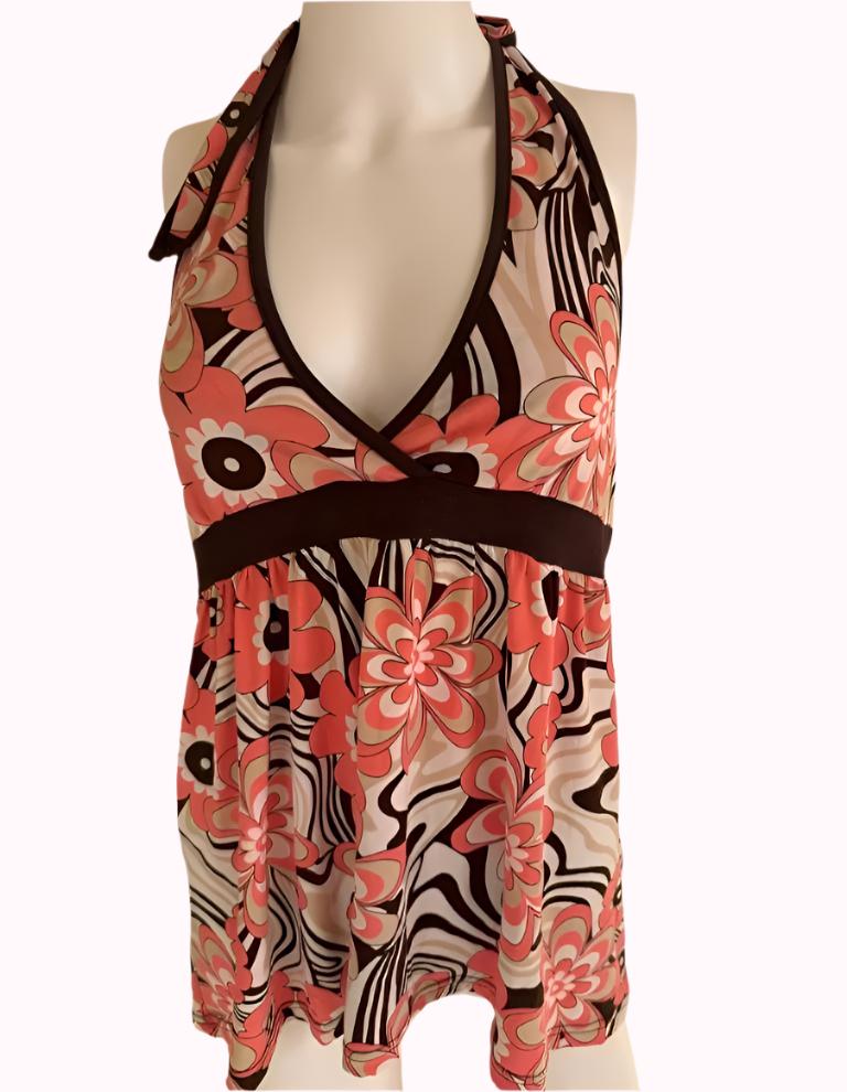 large halter neck top - adora archive