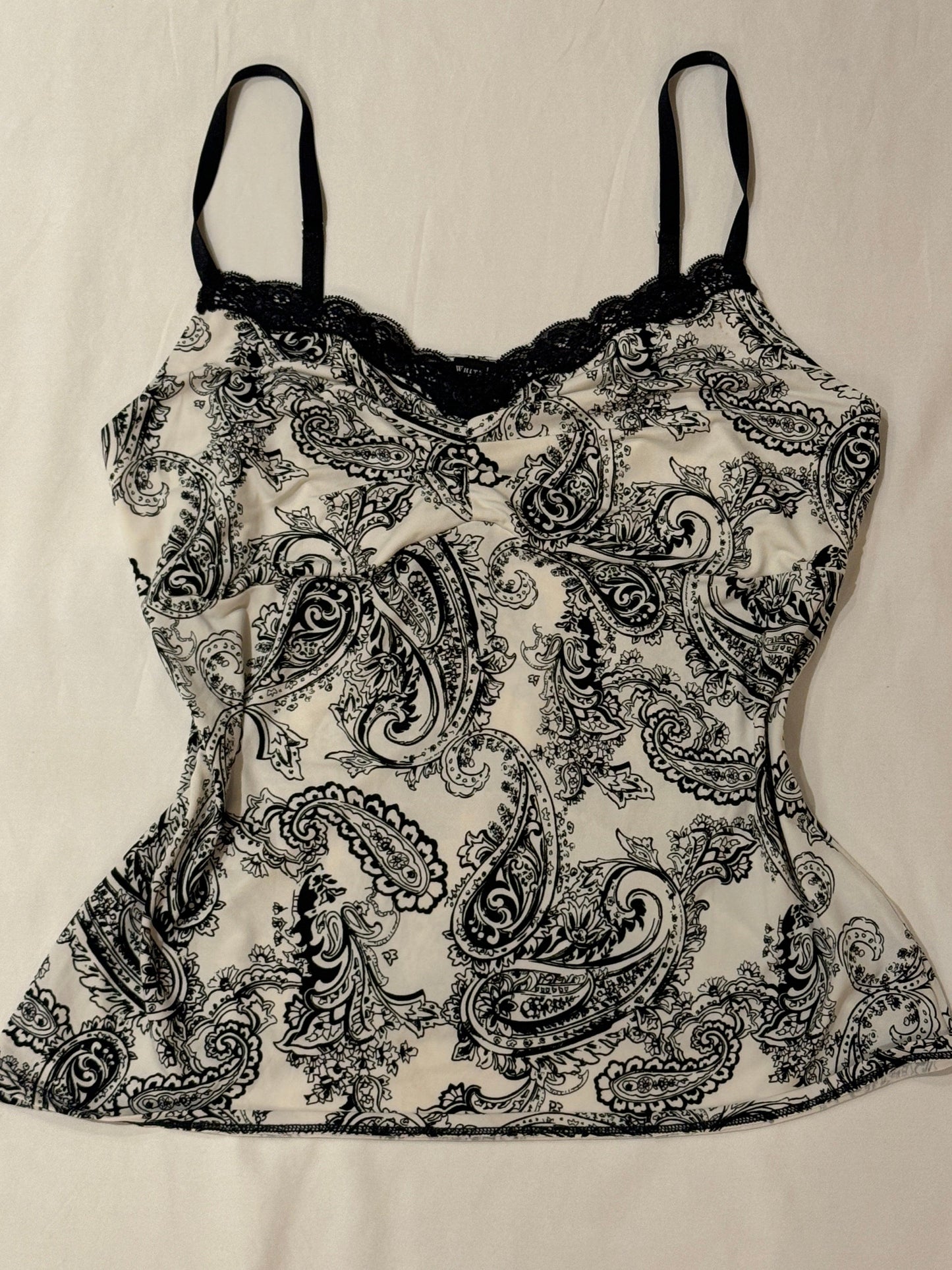 large cami top with lace lining - adora archive
