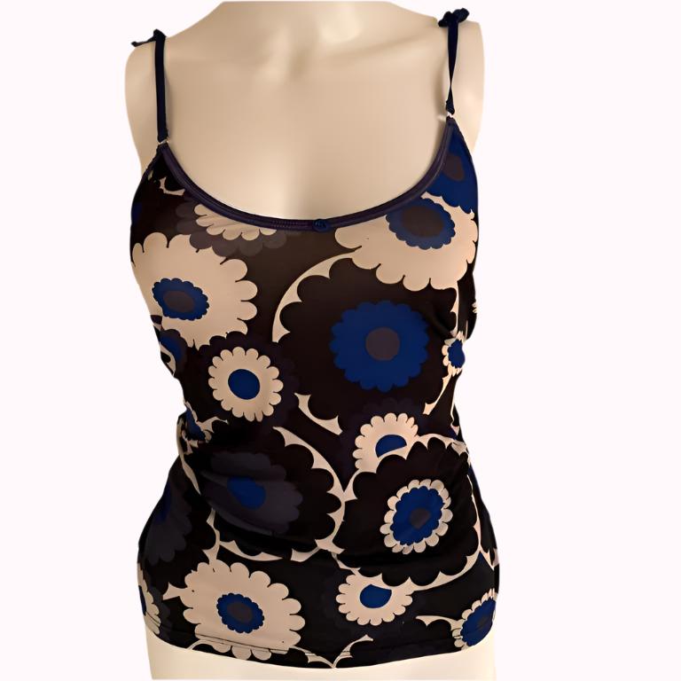 floral cami top - adora archive