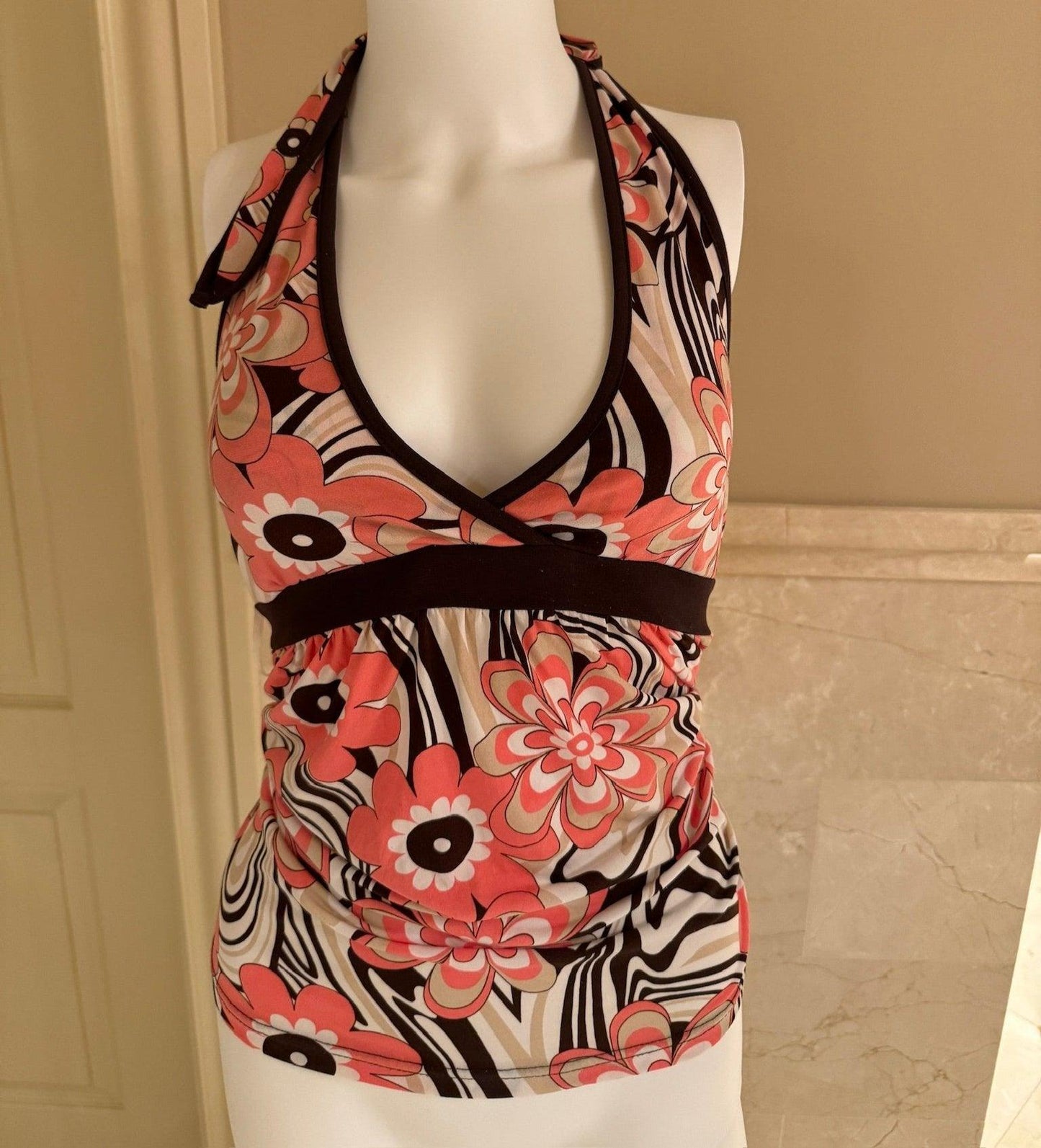 large halter neck top - adora archive