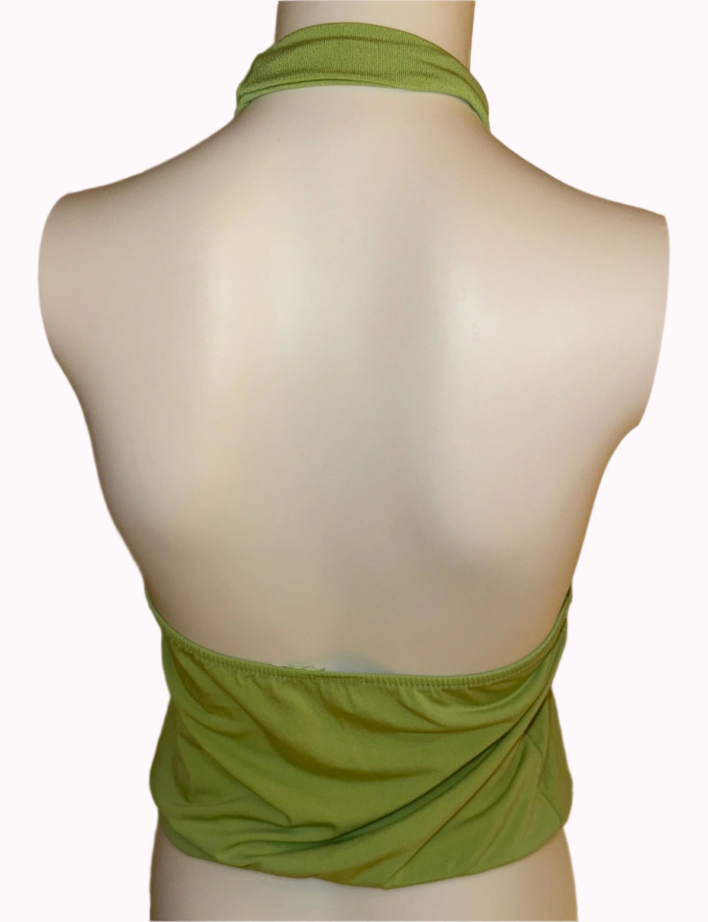 retro halter neck top