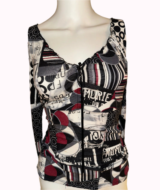 graphic top - adora archive