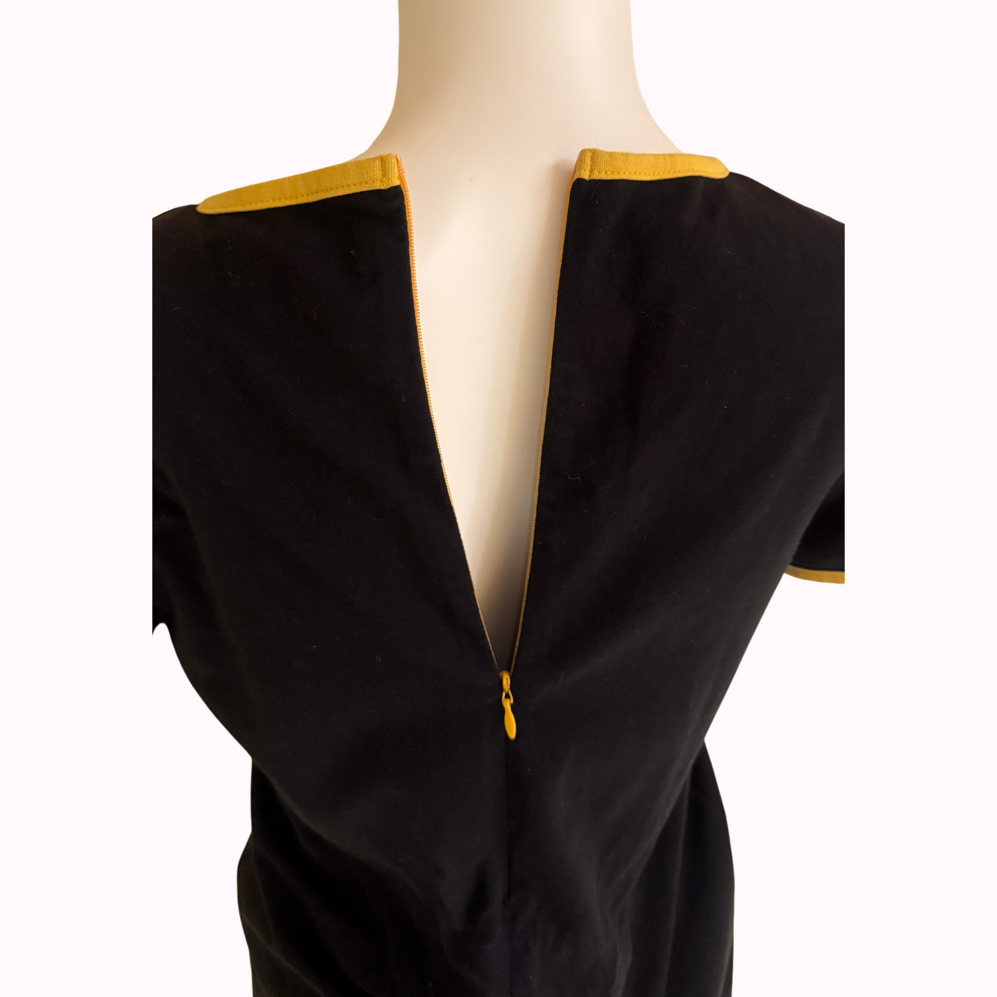 tee with zip at back - adora archive