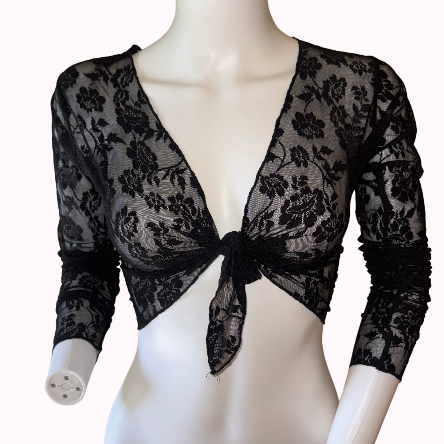 lace bolero/crop top - adora archive