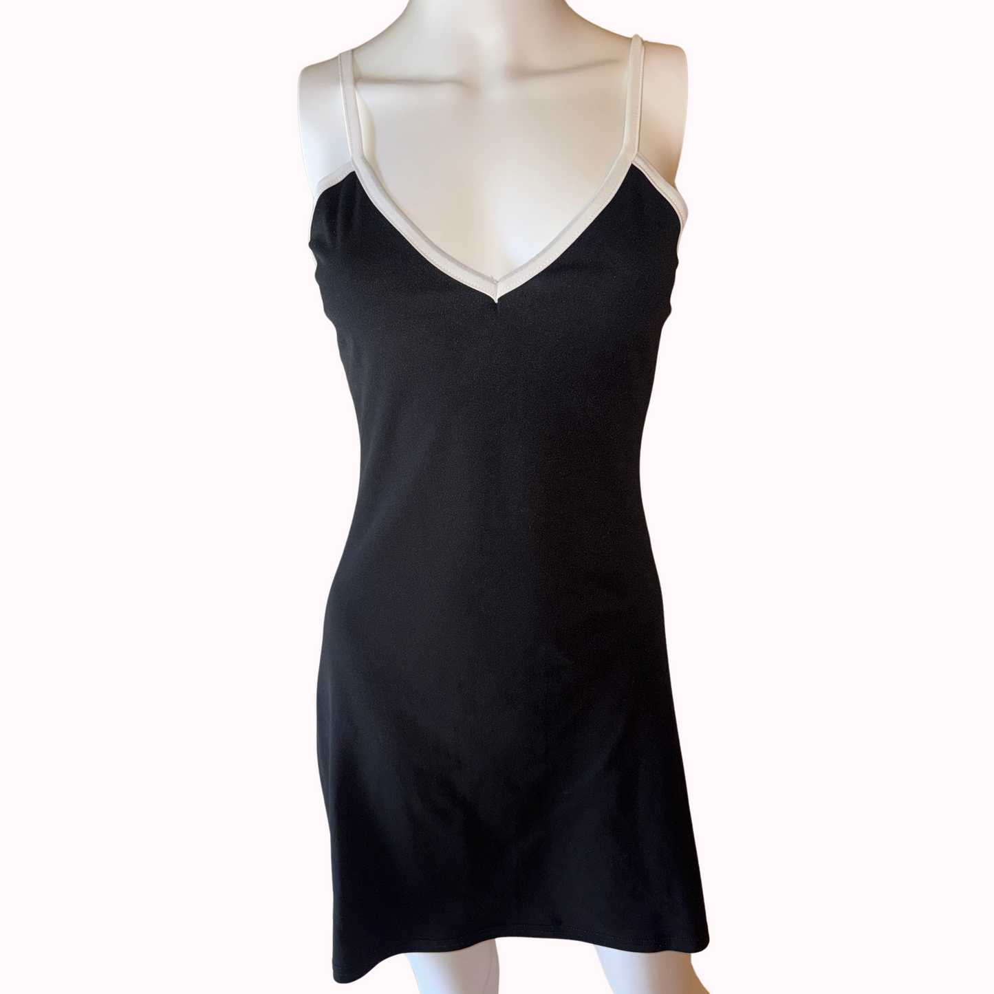 v neck mini dress - adora archive